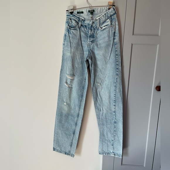 wild fable Denim - Wild Fable women’s button fly distressed jeans size 2